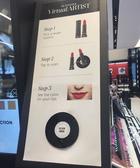 Sephora Tap & Try