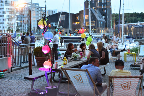 Hesehus sommerfest på havnen i Odense