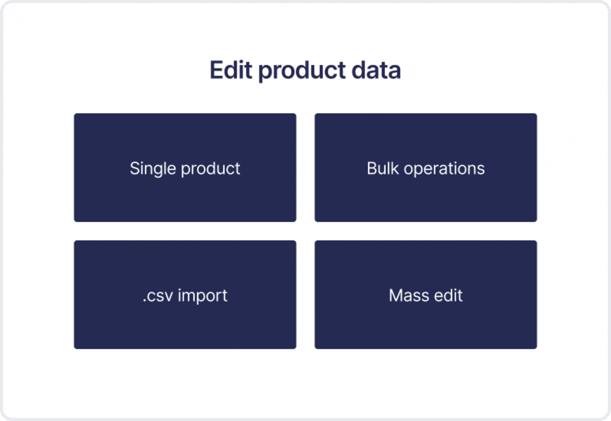 See how you can easily update multiple products with our PIM system