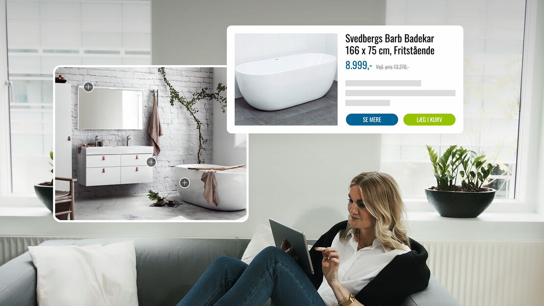 With Hesehus as partner, BilligVVS has developed a new inspiration universe With Hesehus as partner, BilligVVS has developed a new inspiration universe