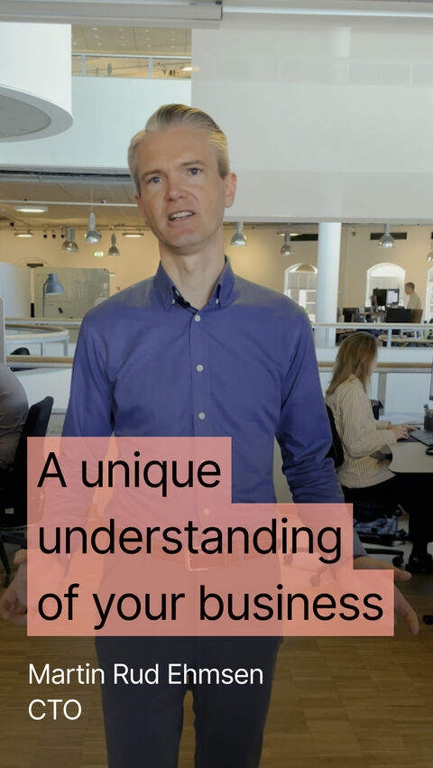 Listen to the CTO of Hesehus talk about how our business understanding and technical skills position us. Listen to the CTO of Hesehus talk about how our business understanding and technical skills position us.